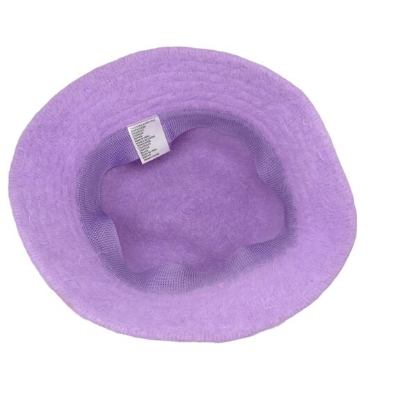 Cider Y2K Pastel Purple Fuzzy Bucket Hat - Picture 4 of 5